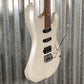Musi Capricorn Fusion HSS Superstrat Pearl White Guitar #0135 Used