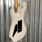 Musi Capricorn Fusion HSS Superstrat Pearl White Guitar #0135 Used