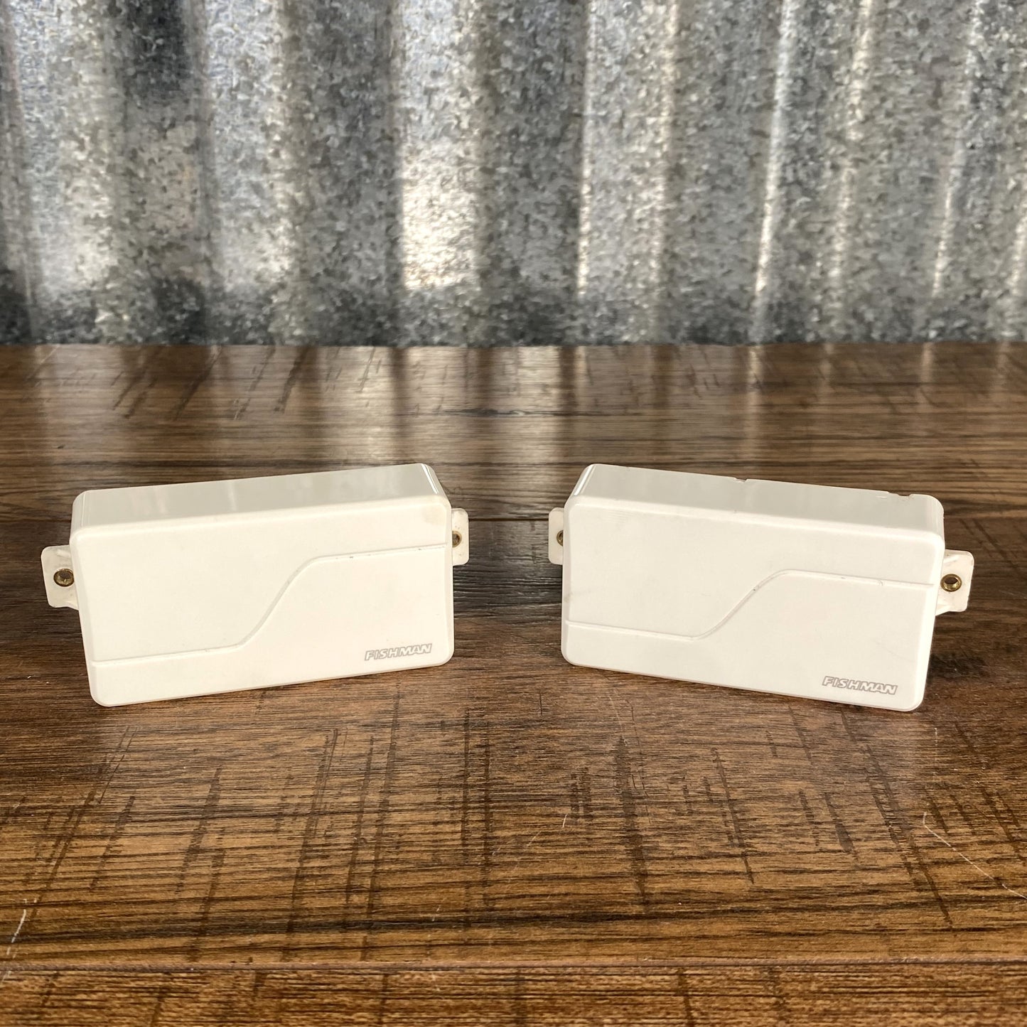 Fishman Fluence Modern Alnico Ceramic Guitar Pickup Set White Used