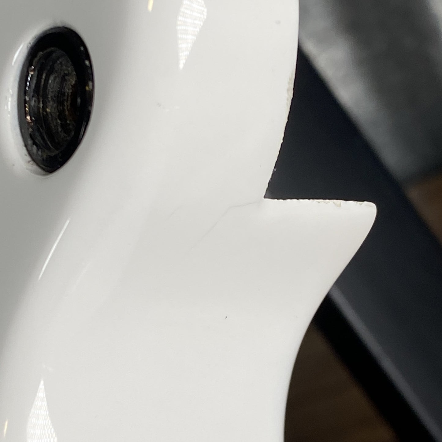 Jackson X Series DKA-R EX Dinky Archtop Extreme Snow White Guitar Body Used