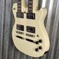 Westcreek Guitars Double Trouble Double Neck 12 & 6 String White #0117 Used