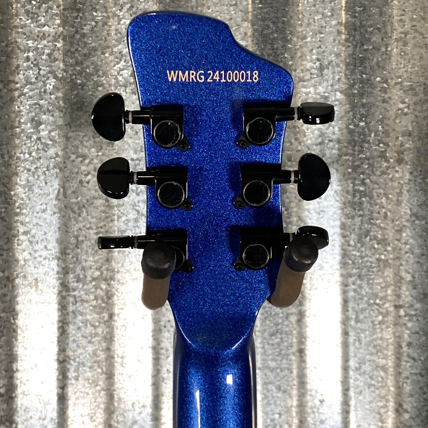 Westcreek Guitars Mirage T Bird Style Dual Humbucker Guitar Blue #0018 Used