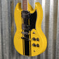 Westcreek Guitars Racer SG Offset Style Bumble-B Yellow #0131 Used