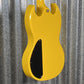 Westcreek Guitars Racer SG Offset Style Bumble-B Yellow #0131 Used