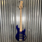 G&L USA 45th Anniversary CLF Research L-2500 Sapphire Metallic 5 String Bass & Bag L2500 #1059 Used
