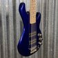 G&L USA 45th Anniversary CLF Research L-2500 Sapphire Metallic 5 String Bass & Bag L2500 #1059 Used