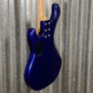 G&L USA 45th Anniversary CLF Research L-2500 Sapphire Metallic 5 String Bass & Bag L2500 #1059 Used