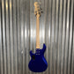 G&L USA 45th Anniversary CLF Research L-2500 Sapphire Metallic 5 String Bass & Bag L2500 #1059 Used
