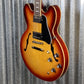 Epiphone ES-335 Figured Top Raspberry Tea Burst Semi Hollow Body Guitar & Bag #3485 Used