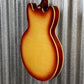 Epiphone ES-335 Figured Top Raspberry Tea Burst Semi Hollow Body Guitar & Bag #3485 Used