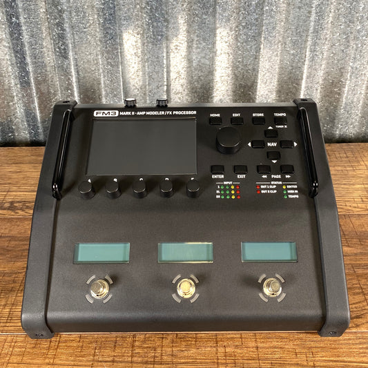 Fractal Audio FM3 MKII Turbo Multi Effect Guitar & Bass Pedal Used