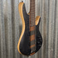 Schecter CB-4 Charles Berthoud 4 String Bass See Thru Black Satin #0280