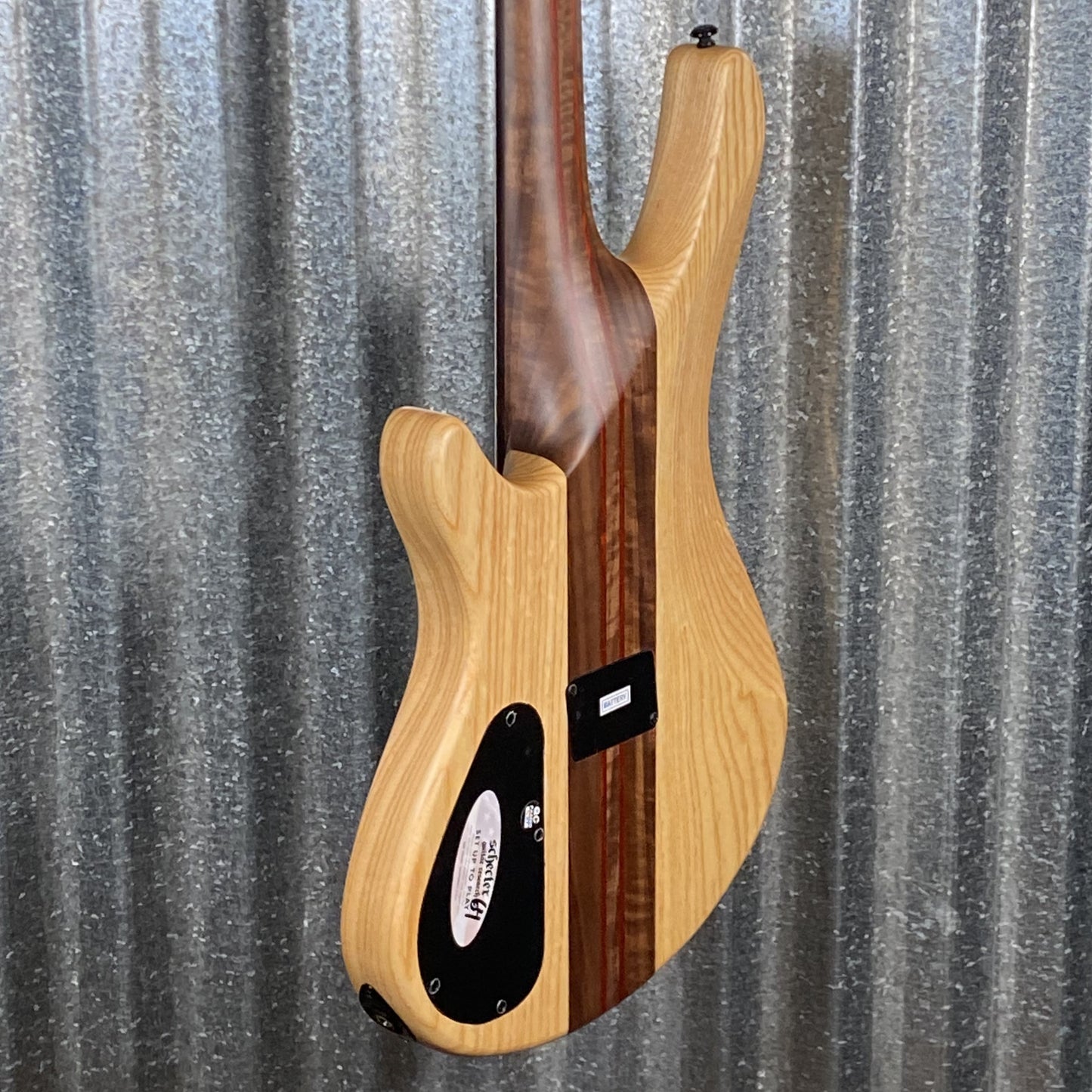 Schecter CB-4 Charles Berthoud 4 String Bass See Thru Black Satin #0280