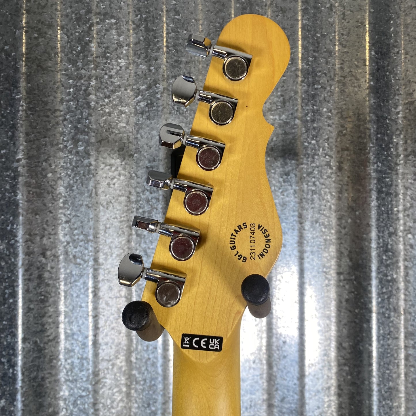 G&L Tribute ASAT Classic Bluesboy Semi Hollow Body Left Hand 3 Tone Sunburst Guitar #7403 Used