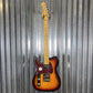 G&L Tribute ASAT Classic Bluesboy Semi Hollow Body Left Hand 3 Tone Sunburst Guitar #4499 Used