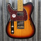 G&L Tribute ASAT Classic Bluesboy Semi Hollow Body Left Hand 3 Tone Sunburst Guitar #4499 Used