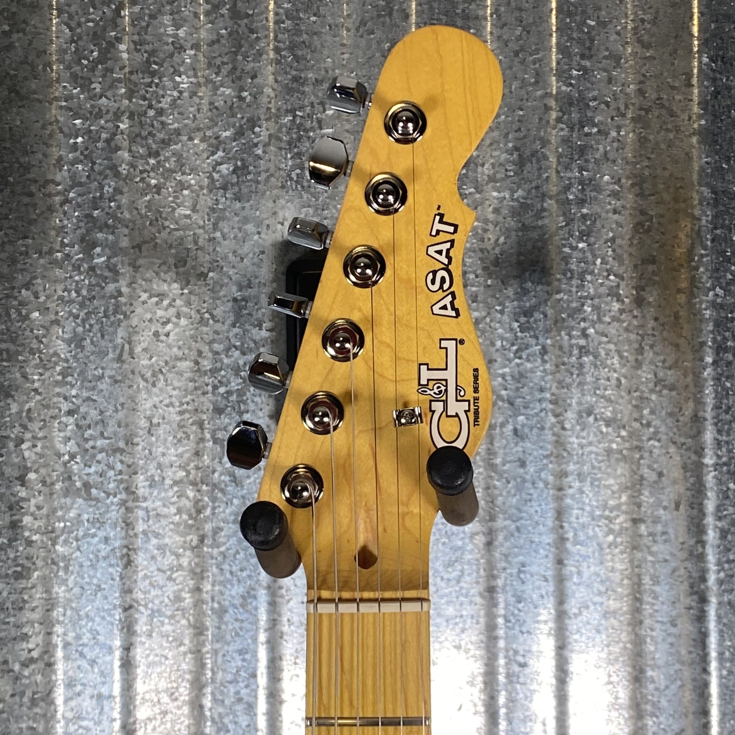 G&L Tribute ASAT Special Gloss Black Guitar #7447 Used