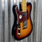 G&L Tribute ASAT Classic Bluesboy Semi Hollow Body Left Hand 3 Tone Sunburst Guitar #4500 Used