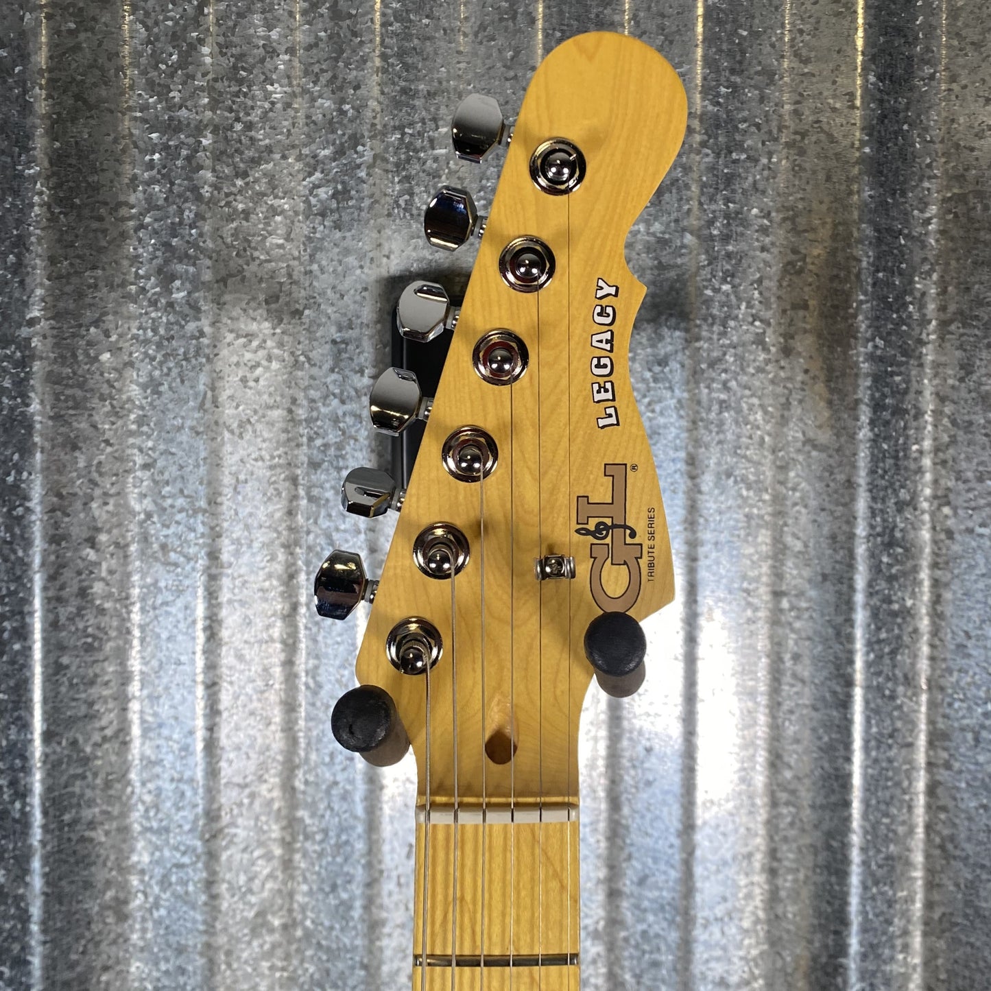 G&L Tribute Legacy Shoreline Gold Guitar #8716 Used
