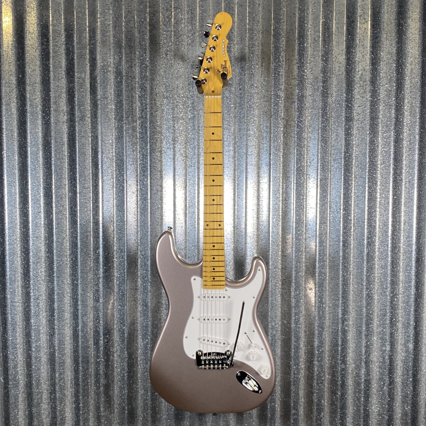 G&L Tribute Legacy Shoreline Gold Guitar #8716 Used