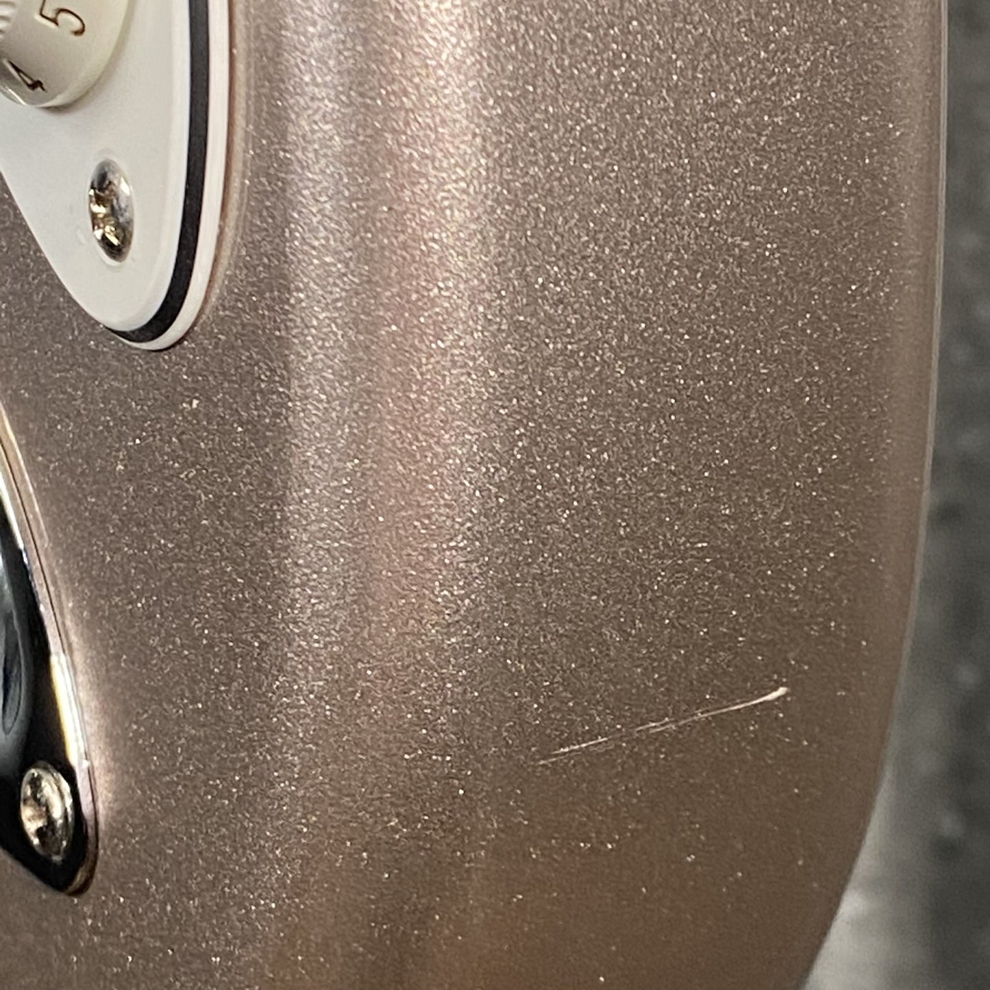 G&L Tribute Legacy Shoreline Gold Guitar #8716 Used