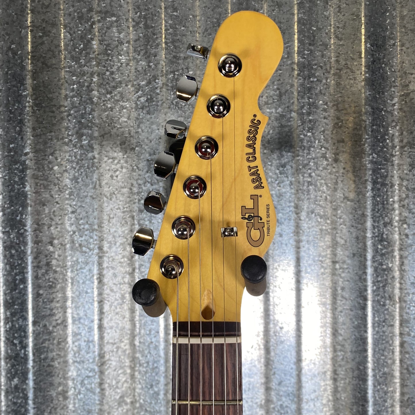 G&L Tribute ASAT Classic Bluesboy Semi Hollow Body Redburst Guitar #2219 Used