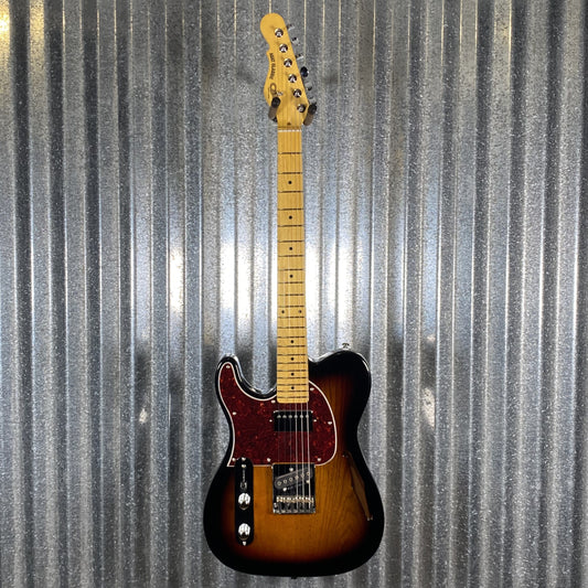 G&L Tribute ASAT Classic Bluesboy Semi Hollow Body Left Hand 3 Tone Sunburst Guitar #1205 Used