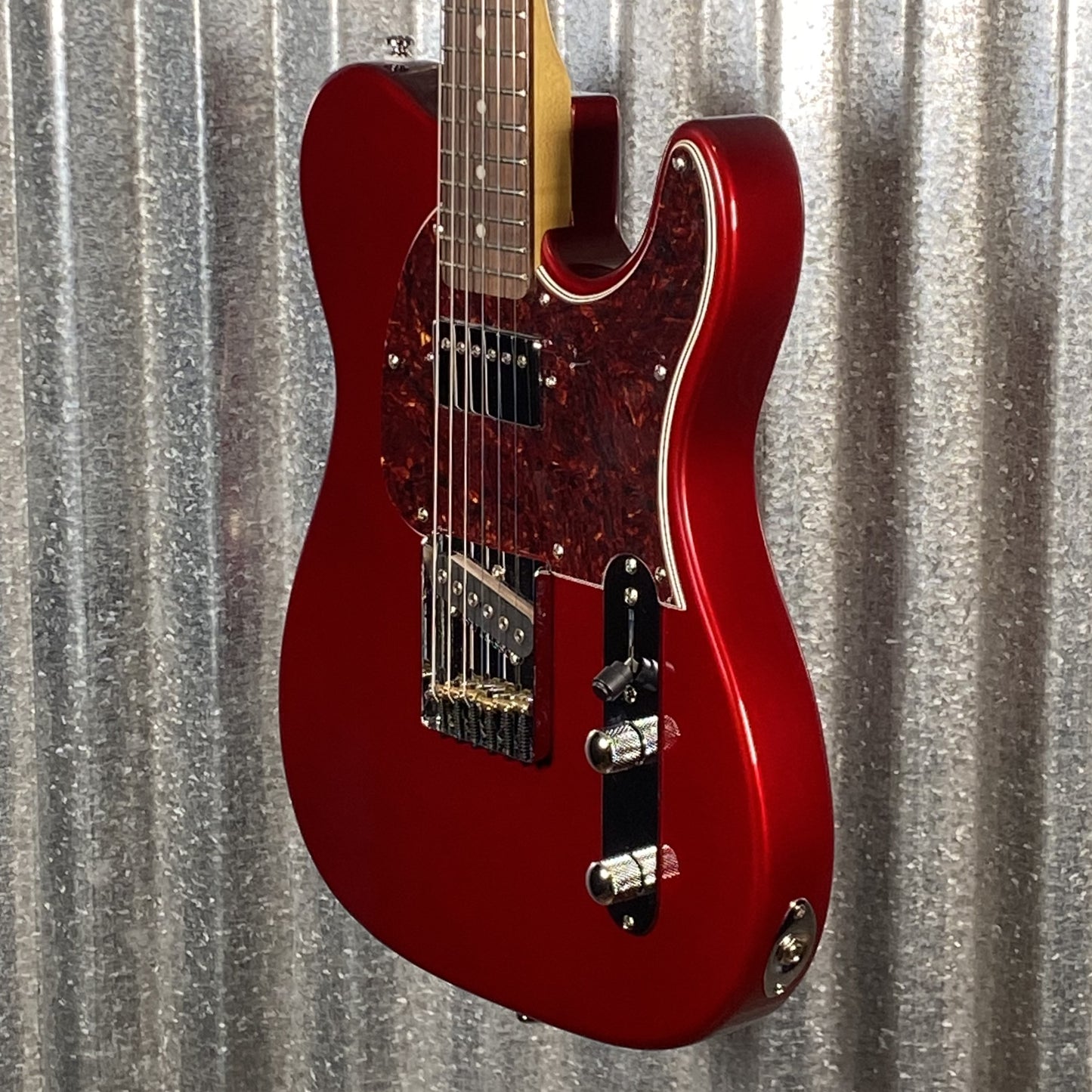 G&L Tribute ASAT Classic Bluesboy Candy Apple Red Guitar #3712 Used