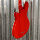 Reverend Sentinel Short Scale 4 String Bass Single Pickup Trans Cherry #64158