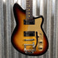 Reverend Jetstream HCB Bigsby 3 Tone Sunburst Railhammer Guitar #67178