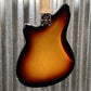 Reverend Jetstream HCB Bigsby 3 Tone Sunburst Railhammer Guitar #67178