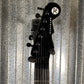Reverend Kingbolt RA Blackout Edition Midnight Black Railhammer Guitar #66800