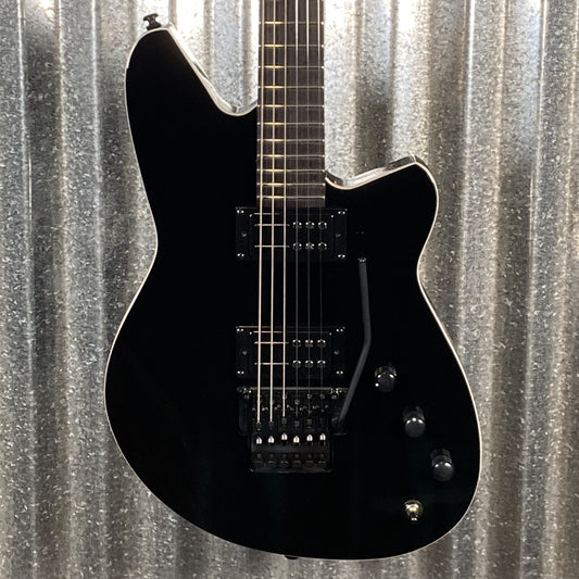 Reverend Kingbolt RA Blackout Edition Midnight Black Railhammer Guitar #66800