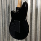 Reverend Kingbolt RA Blackout Edition Midnight Black Railhammer Guitar #66800
