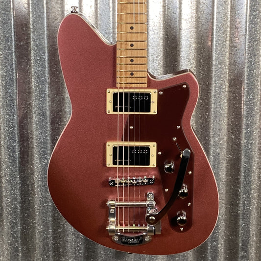 Reverend Jetstream HCB Bigsby Mulberry Mist Railhammer Guitar #67158