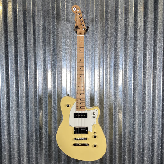 Reverend Chris Freeman Powder Yellow Guitar & Bag #66564