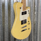 Reverend Chris Freeman Powder Yellow Guitar & Bag #66564