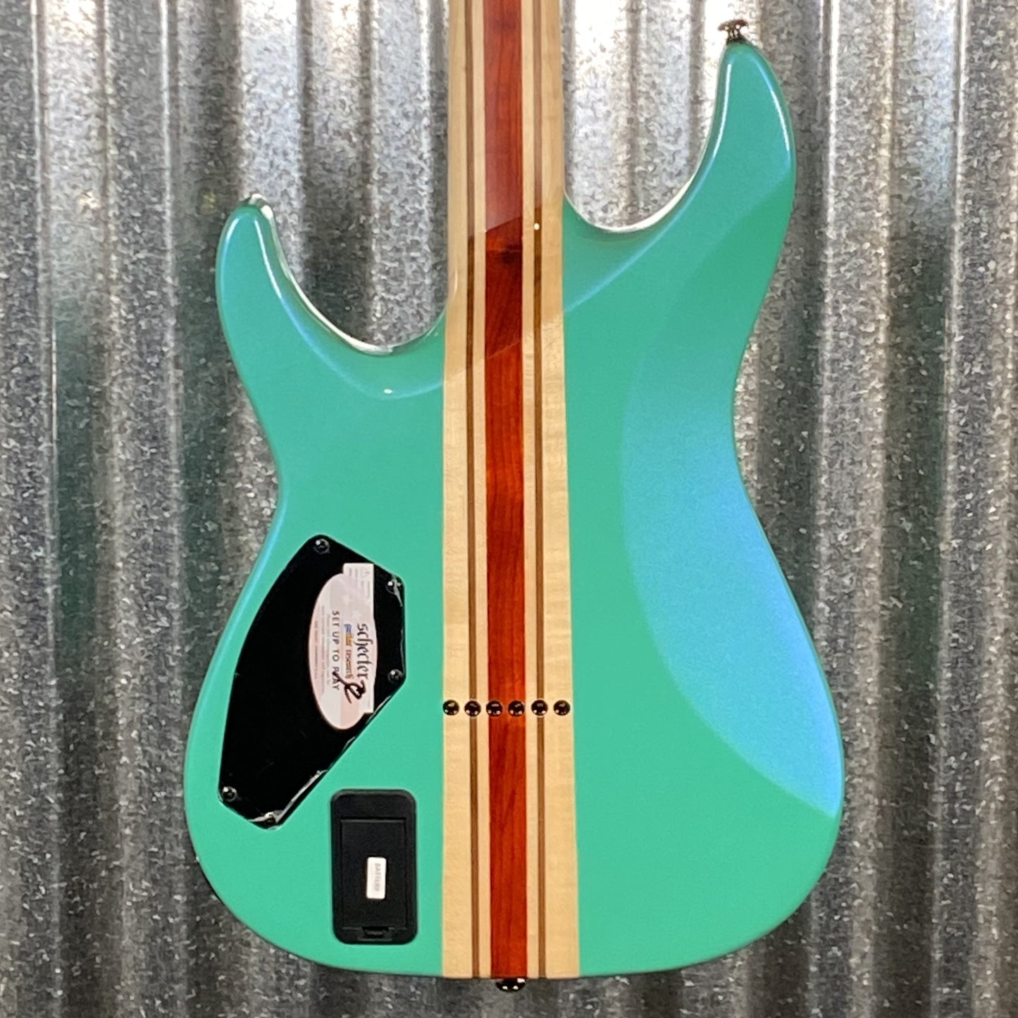 Schecter C-1 SLS Hollywood Glacier Metallic Fishman Guitar #2235