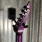 ESP LTD KH-602 Kirk Hammett Purple Sparkle EMG Guitar & Case KH602PSP #1830 Used