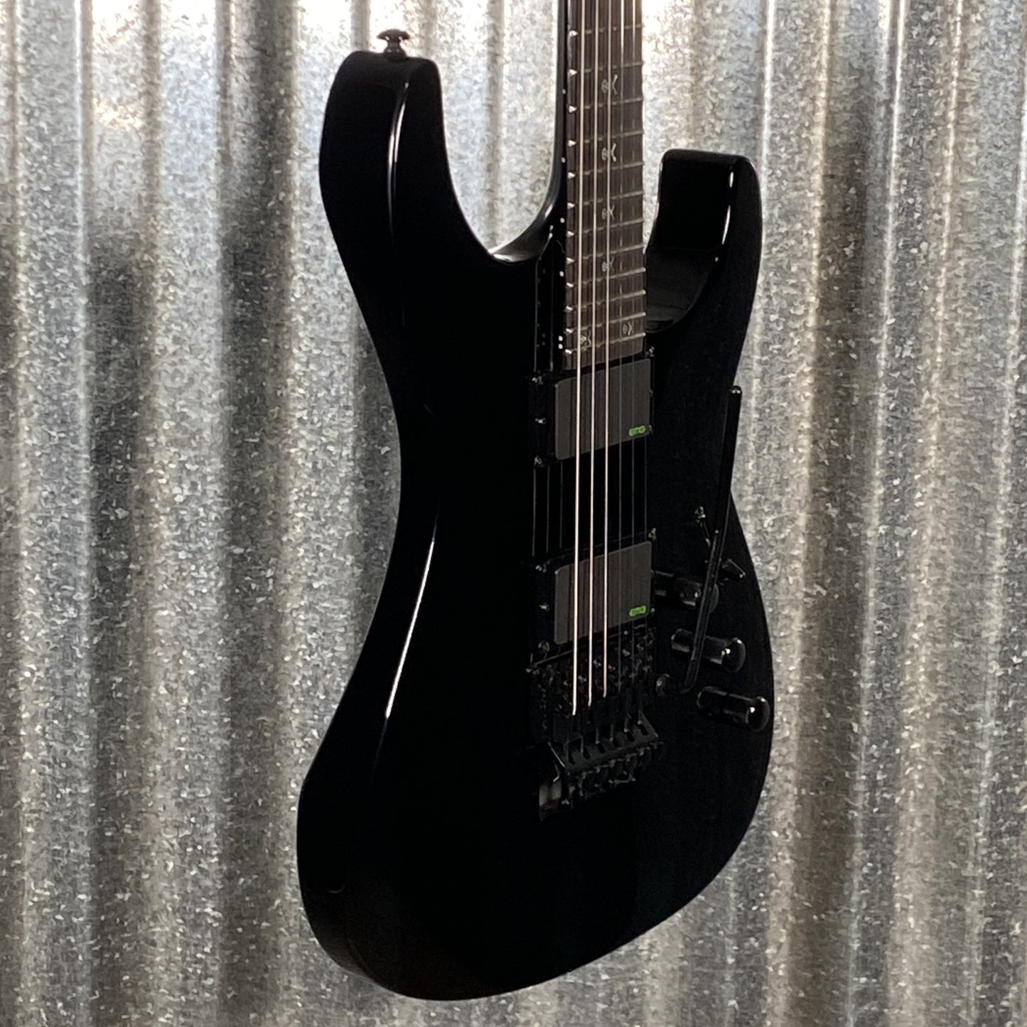 ESP LTD KH-602 Kirk Hammett EMG Black Guitar & Case LKH602 #0685 Used