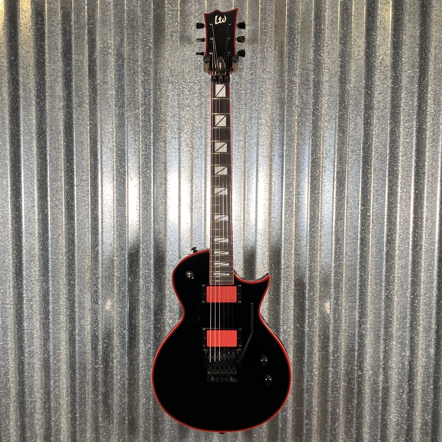 ESP LTD GH-600 Gary Holt EMG Floyd Rose Black Guitar & Case LGH600BLK #0583 Used