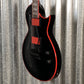 ESP LTD GH-600 Gary Holt EMG Floyd Rose Black Guitar & Case LGH600BLK #0583 Used