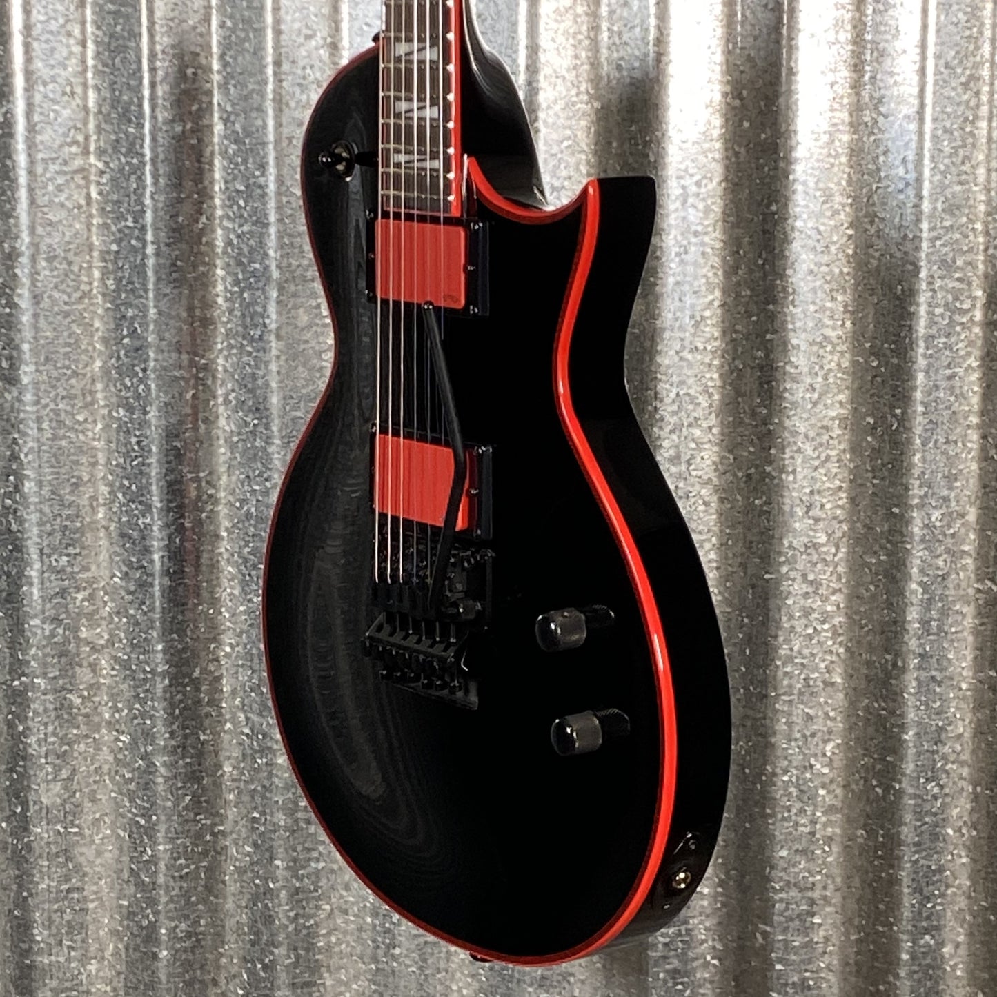 ESP LTD GH-600 Gary Holt EMG Floyd Rose Black Guitar & Case LGH600BLK #0583 Used