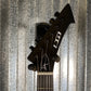ESP LTD Snakebyte James Hetfield Black Satin EMG Guitar & Case LSNAKEBYTEBLKS #0246 Used