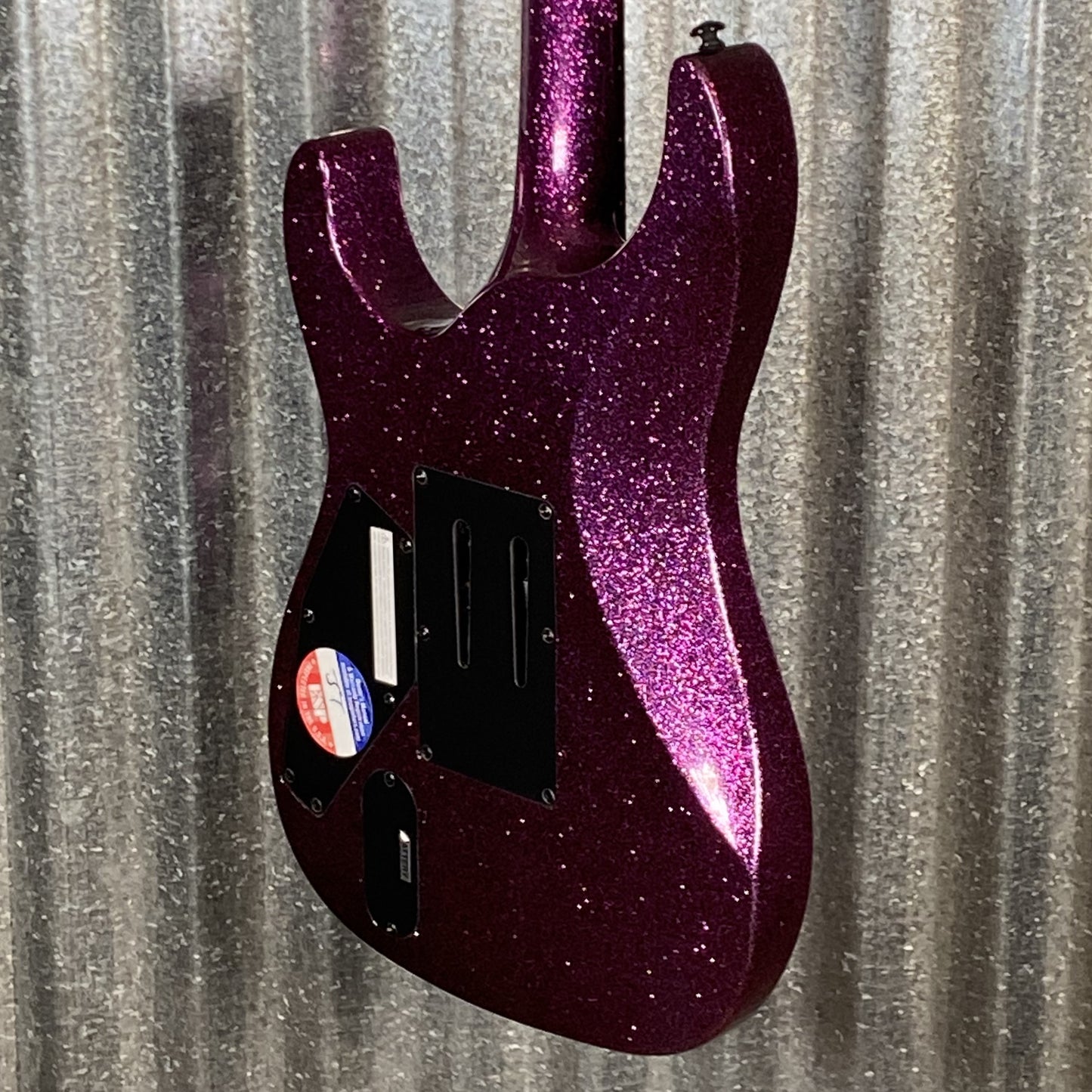 ESP LTD KH-602 Kirk Hammett Purple Sparkle EMG Guitar & Case KH602PSP #2358 Used