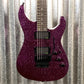 ESP LTD KH-602 Kirk Hammett Purple Sparkle EMG Guitar & Case KH602PSP #2358 Used
