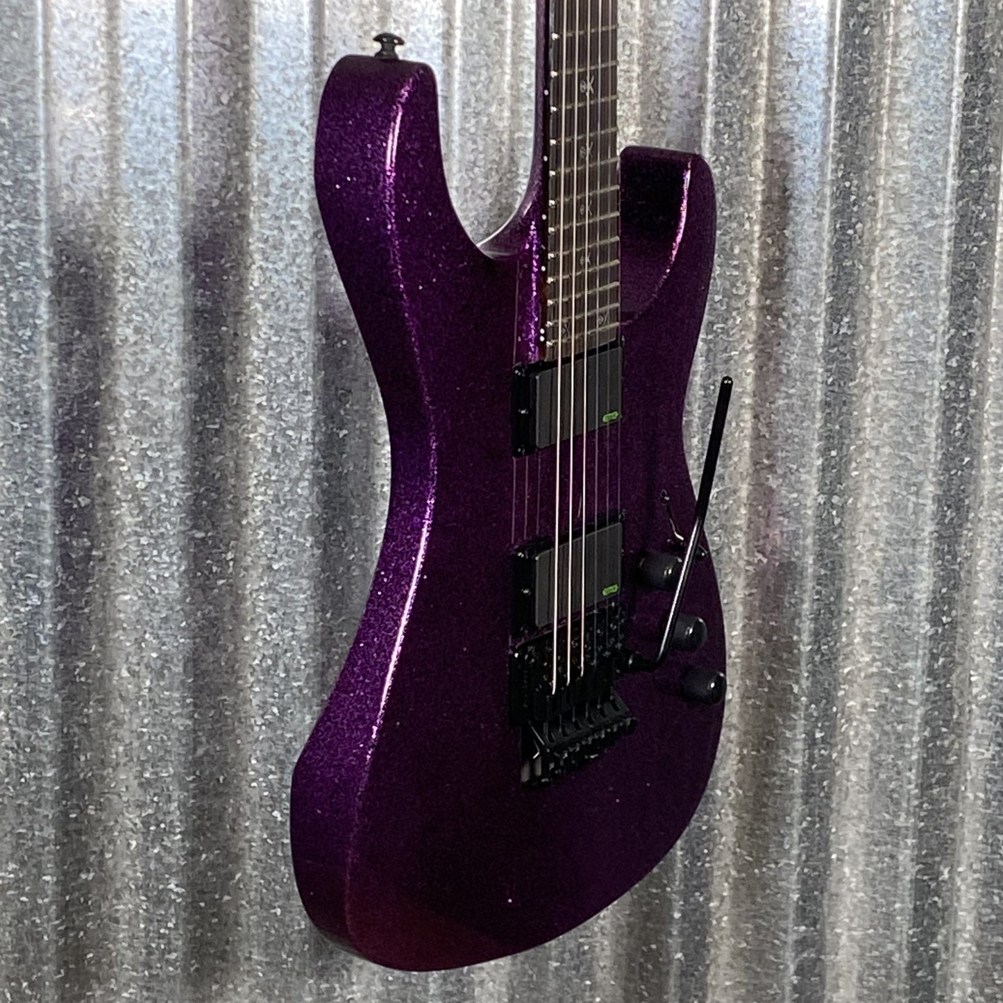 ESP LTD KH-602 Kirk Hammett Purple Sparkle EMG Guitar & Case KH602PSP #1629 Used