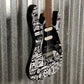 Westcreek Guitars JX-20 HSS Strat Style Native Black White #0497 Used