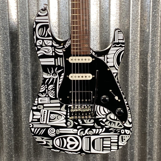 Westcreek Guitars JX-20 HSS Strat Style Native Black White #0226 Used