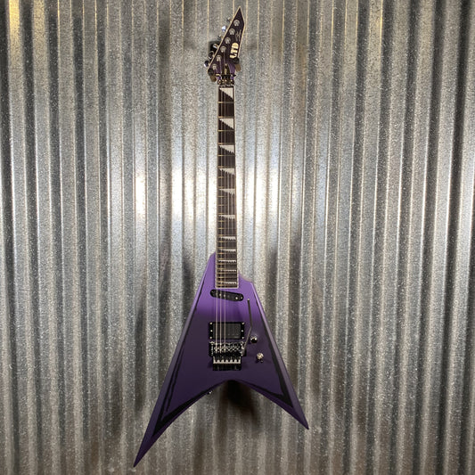 ESP LTD Alexi Laiho Ripped Sawtooth Arrow Purple Fade Satin Guitar & Case ALEXIRIPPED #3502 Used